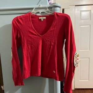 Burberry Red Tshirt